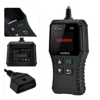 Launch CR319 OBD2 Scanner automotivo Professional Engine ABS SRS Airbag Code reader scan Car Diagnostic Tool OBD 2 Auto Scanner
Launch CR319 OBD2 Scanner automotivo Professional Engine ABS SRS Airbag Code reader scan Car Diagnostic Tool OBD 2 Auto Scanner