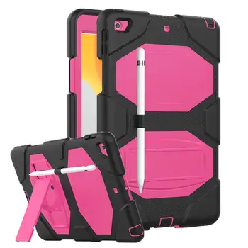 For Coque iPad 7th Generation Case Heavy Duty Protection Silicone PC Kickstand Case Cover for iPad 10.2 2019 with Pencil Holder
For Coque iPad 7th Generation Case Heavy Duty Protection Silicone PC Kickstand Case Cover for iPad 10.2 2019 with Pencil Holder