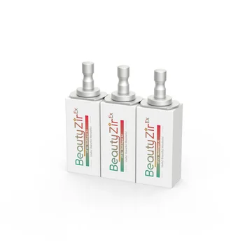 5 pieces 40*19mm sirona UT EX extreme aesthetics multlayer ultra translucency high strength zirconia blocks
5 pieces 40*19mm sirona UT EX extreme aesthetics multlayer ultra translucency high strength zirconia blocks