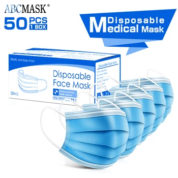 50pcs Medical Mask Blue Safety Non-wove Mask 3 Layer Filter Face Mouth Masks Unisex mascarilla Surgical Breathable Masks
50pcs Medical Mask Blue Safety Non-wove Mask 3 Layer Filter Face Mouth Masks Unisex mascarilla Surgical Breathable Masks