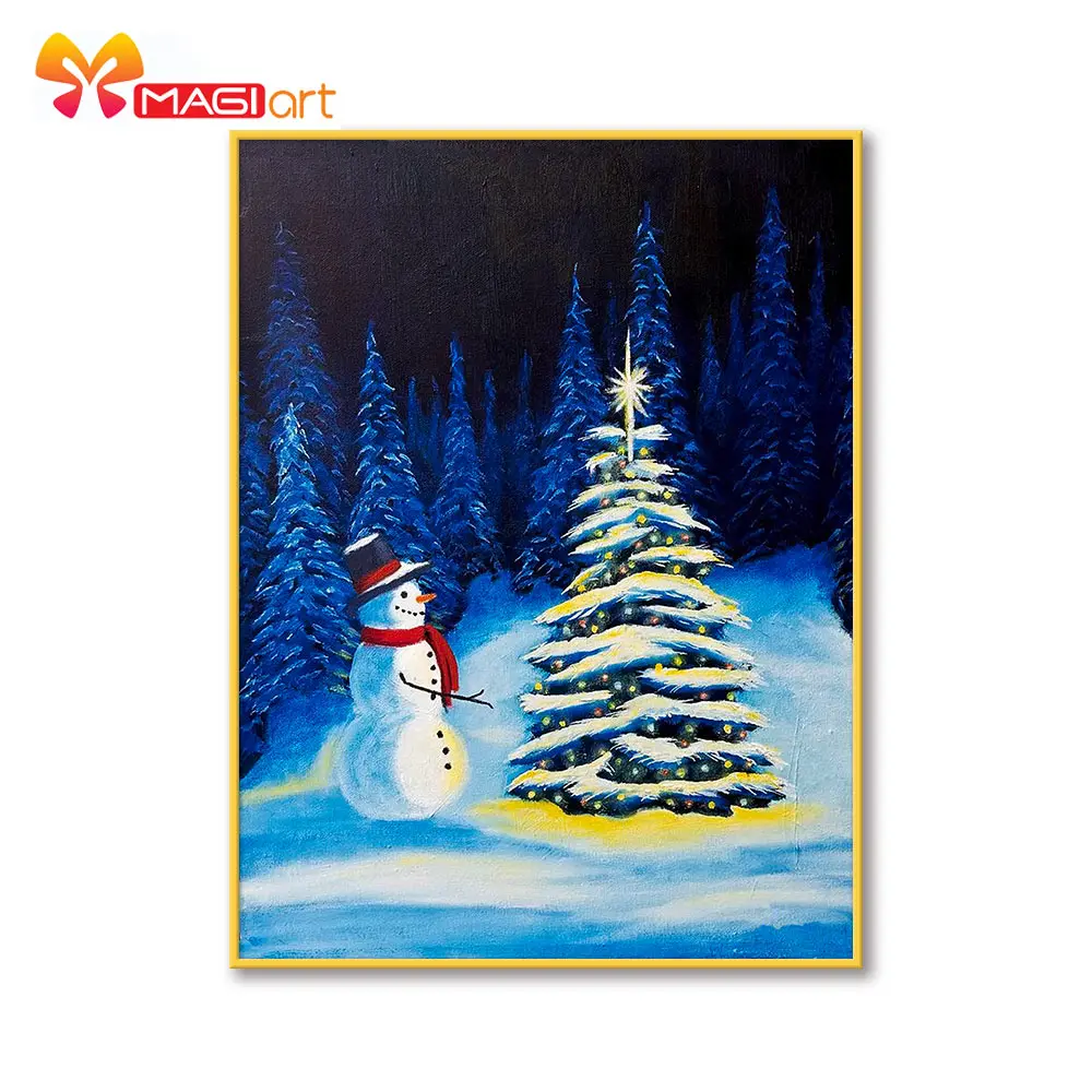 Cross stitch kits Embroidery needlework sets 11CT water soluble canvas patterns 14CT Full Christmas tree and snowman -NCMC087
Cross stitch kits Embroidery needlework sets 11CT water soluble canvas patterns 14CT Full Christmas tree and snowman -NCMC087