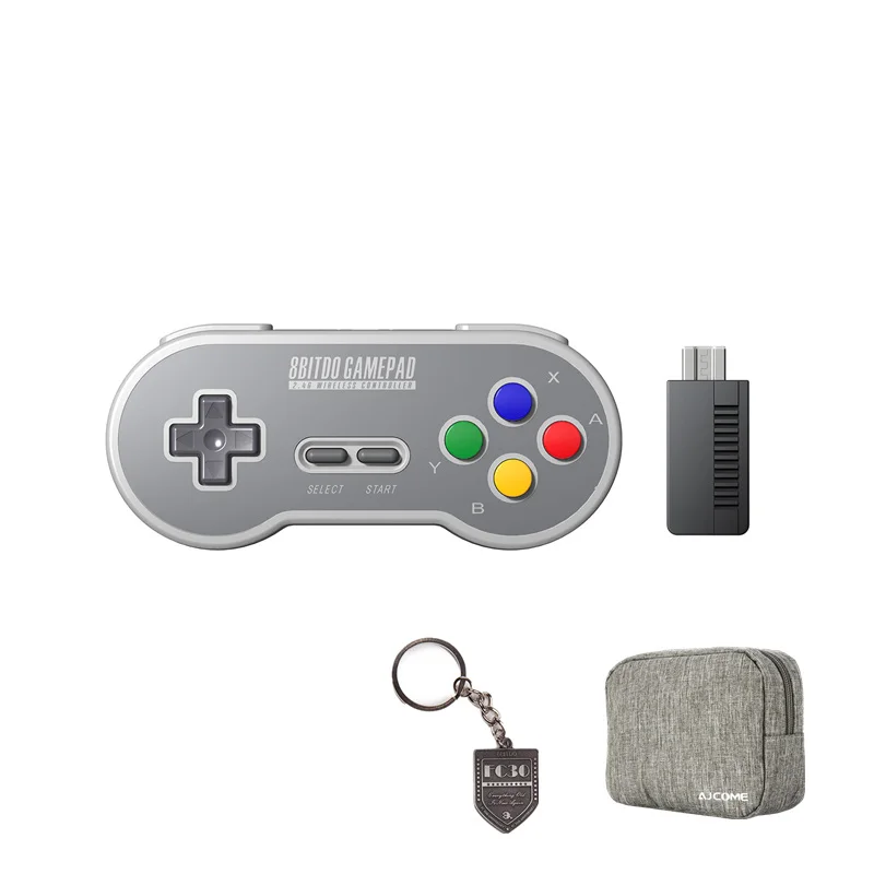 8Bitdo SN30 2.4G and SF30 2.4G Controller Wireless Gamepad for SNES and SFCfor Windows Android PC Mac
8Bitdo SN30 2.4G and SF30 2.4G Controller Wireless Gamepad for SNES and SFCfor Windows Android PC Mac