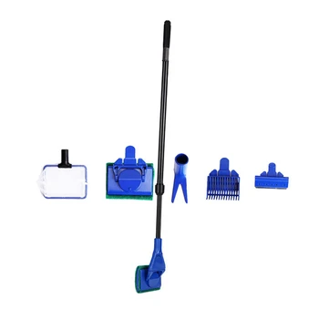 5 in 1 Aquarium Cleaning Kit Fish Tank Glass (Blue + Black)
5 in 1 Aquarium Cleaning Kit Fish Tank Glass (Blue + Black)