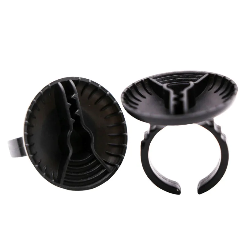 New Soft Black Plastic Nail Art Tattoo Glue Ring Holder Eyelash Extension Ring Adhesive Pigment Holders Finger Hand Beauty Tools
New Soft Black Plastic Nail Art Tattoo Glue Ring Holder Eyelash Extension Ring Adhesive Pigment Holders Finger Hand Beauty Tools