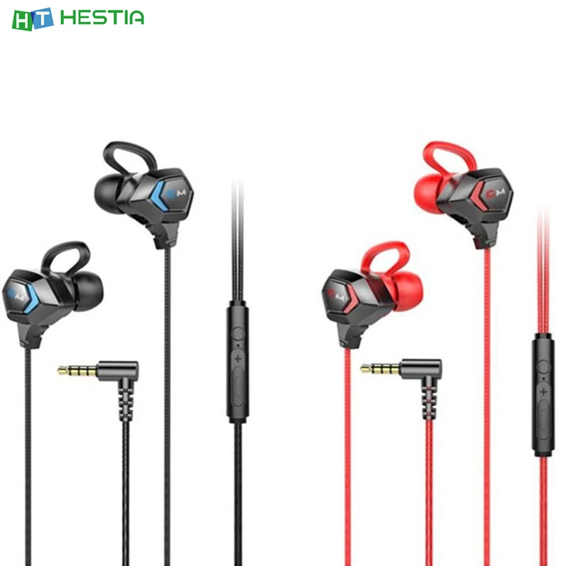 G28 In-Ear Gaming Voice Wired Headset Wire Control With Microphone Suitable For Various Devices Fone De Ouvido Earbuds Earphone
G28 In-Ear Gaming Voice Wired Headset Wire Control With Microphone Suitable For Various Devices Fone De Ouvido Earbuds Earphone