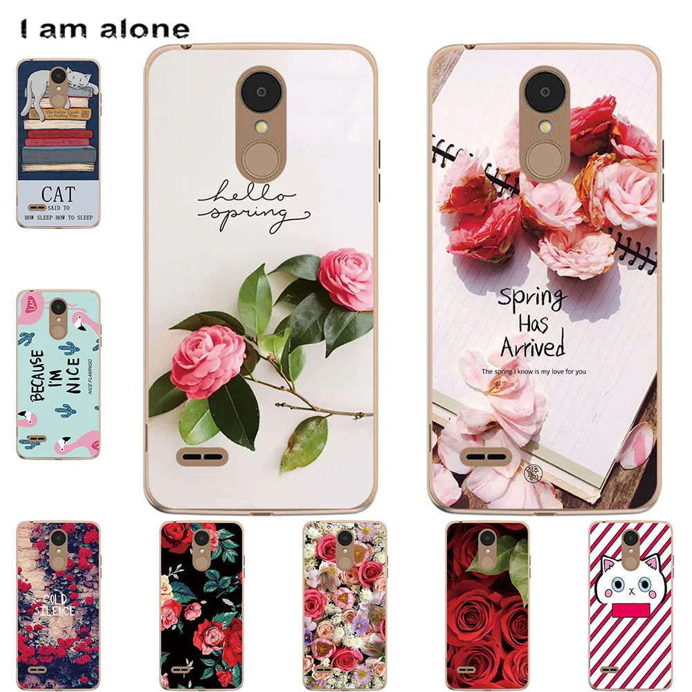 Чехол для телефона I am alone LG K8 LTE 2016 2017 LV3 K9 2018 Модные Цветные чехлы с милым