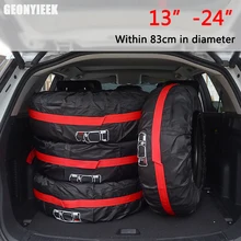 1pc/4pcs Car Spare Tire Cover Case Polyester Auto Wheel Tires Storage Bags Vehicle Tyre Accessories Dust-proof Protector Styling
1pc/4pcs Car Spare Tire Cover Case Polyester Auto Wheel Tires Storage Bags Vehicle Tyre Accessories Dust-proof Protector Styling