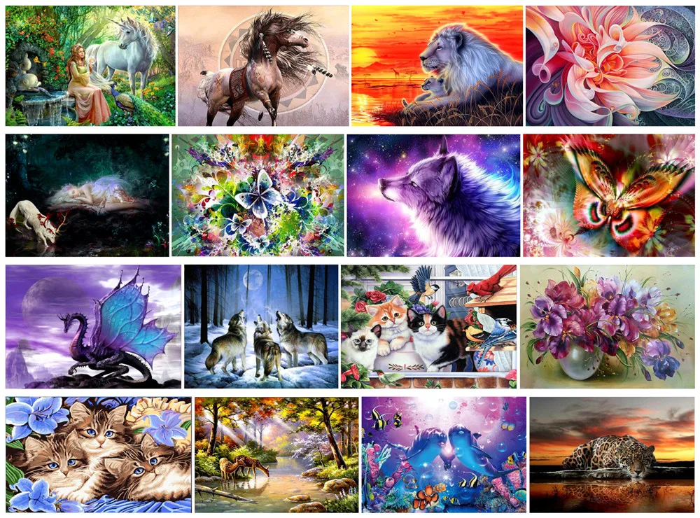 5D DIY Diamond Painting Animal landscape character Cross Ctitch Kit Wall Sticker Embroidery Diamond Painting Home decoration
5D DIY Diamond Painting Animal landscape character Cross Ctitch Kit Wall Sticker Embroidery Diamond Painting Home decoration
