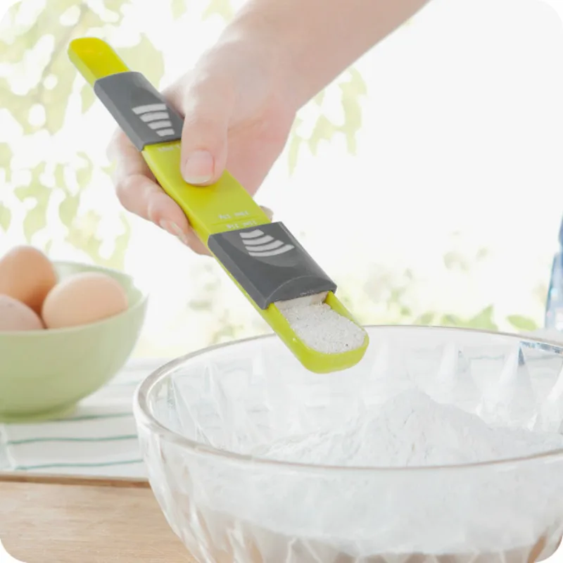 Adjustable Measuring Spoon Double End Eight Stalls Salt Sugar Milk Powder Scale Multifunctional Spoon Kichen Accessories
Adjustable Measuring Spoon Double End Eight Stalls Salt Sugar Milk Powder Scale Multifunctional Spoon Kichen Accessories