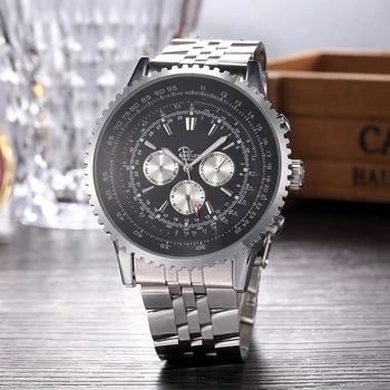 Fashion Men's Wrist Watches Chronograph luxury brand watches Clock Men Movement Mechanical Watch Relógio de homem relojes hombre
Fashion Men's Wrist Watches Chronograph luxury brand watches Clock Men Movement Mechanical Watch Relógio de homem relojes hombre