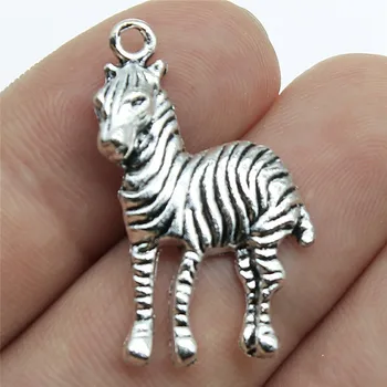 Charms Jewelry Findings DIY Accessories Zebra Pendant Antique Silver Color 15pcs 1.2x0.7 Inch (30x17mm)
Charms Jewelry Findings DIY Accessories Zebra Pendant Antique Silver Color 15pcs 1.2x0.7 Inch (30x17mm)