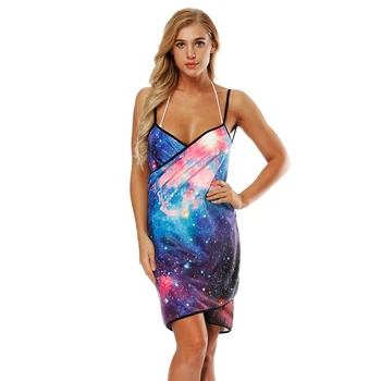 Multi-Functional Quick Drying Towel Women Girl Wearable Thin Strap Beach Dress Backless Star Printed Beach Bikini Cover Up
Multi-Functional Quick Drying Towel Women Girl Wearable Thin Strap Beach Dress Backless Star Printed Beach Bikini Cover Up