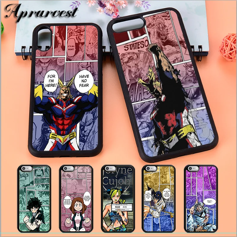Чехол для телефона Aprarvest My Hero моя геройская академия Izuku Midoriya All Might iPhone 5 5S SE 6 6S 7 8 PLUS