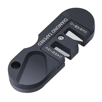 Portable Mini Knife Multifunction Sharpener, Steel Outdoor EDC Mini Tool Sharpener
Portable Mini Knife Multifunction Sharpener, Steel Outdoor EDC Mini Tool Sharpener