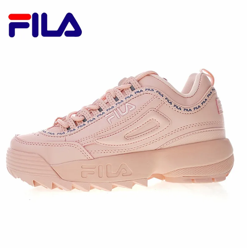 

Fila Women Shoes Fila Disruptor II The 2 generation of large sawtooth bottom "naked pink collusion" FW0165-124