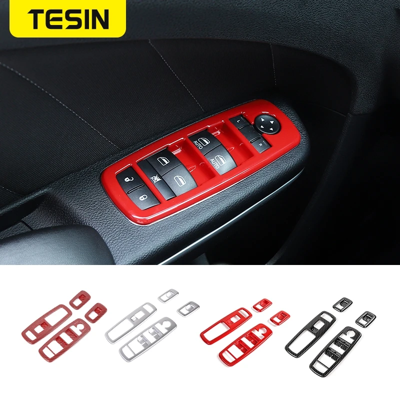 Interior Mouldings For Dodge Durango Car Window Lift Control Panel Switch Button Trim Cover For Dodge Charger 2011+ Accessories
Interior Mouldings For Dodge Durango Car Window Lift Control Panel Switch Button Trim Cover For Dodge Charger 2011+ Accessories