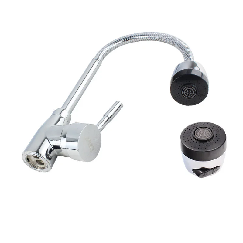 Kitchen Sink Universal Rotating Tap Cold and Hot Faucet Two Speed Adjustment Tap with Shower Kitchen Faucet Hot and Cold Water
Kitchen Sink Universal Rotating Tap Cold and Hot Faucet Two Speed Adjustment Tap with Shower Kitchen Faucet Hot and Cold Water