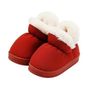 Children Kids Slippers Fashion Girls Baby Boy Shoes Down-Jacket Materials Warm Winter Home Footwears Plush Garden Russian Style 
Children Kids Slippers Fashion Girls Baby Boy Shoes Down-Jacket Materials Warm Winter Home Footwears Plush Garden Russian Style