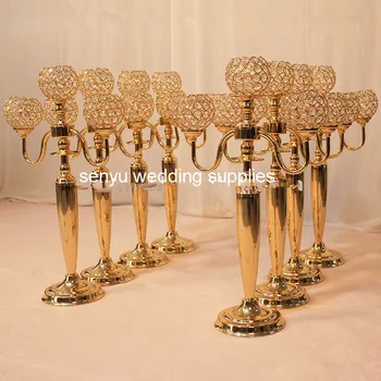 1pcs)Wholesale Tall Wedding Crystal Centerpiece Wedding Stand Decoration Five Flower Care gold crystal Candelabra
1pcs)Wholesale Tall Wedding Crystal Centerpiece Wedding Stand Decoration Five Flower Care gold crystal Candelabra