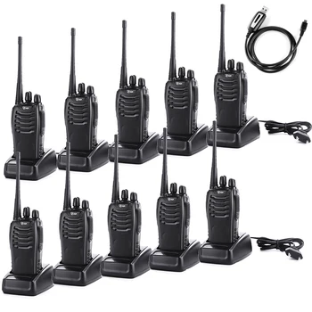 10pcs Walkie Talkie TD-V2 16CH UHF 400-470MHz Ham Radio For CB Radio Two Way Radio walkie talkies radio stations
10pcs Walkie Talkie TD-V2 16CH UHF 400-470MHz Ham Radio For CB Radio Two Way Radio walkie talkies radio stations