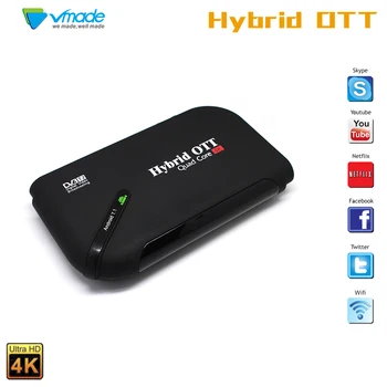 Android TV BOX With DVB T2 Two-IN-One Amlogic S905D Quad Core TV Receiver Android 7.1 Support WIFI 4K Display H.265/HEVC TV BOX
Android TV BOX With DVB T2 Two-IN-One Amlogic S905D Quad Core TV Receiver Android 7.1 Support WIFI 4K Display H.265/HEVC TV BOX