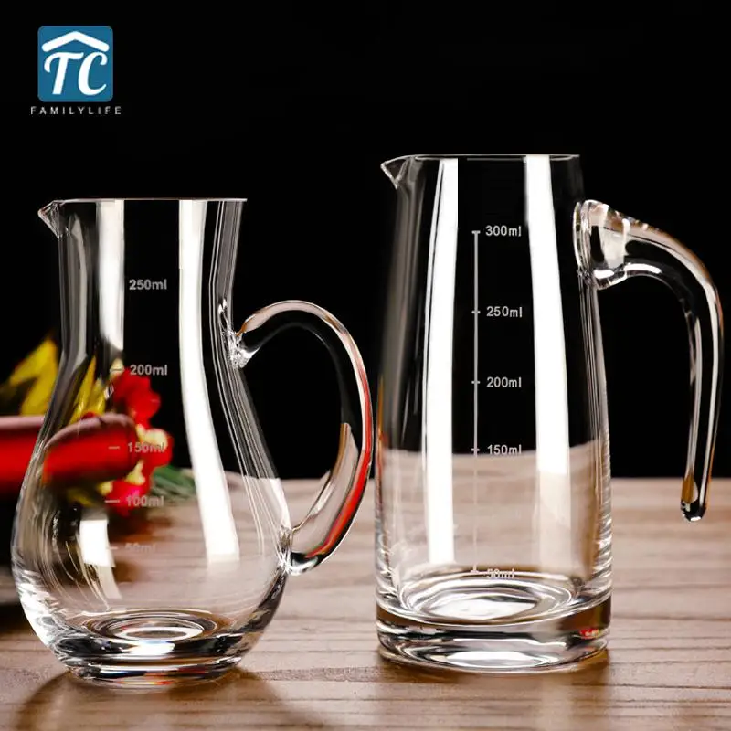 Red Wine Decanter Crystal Glass Flask Set Water Caraffe Scale Jug Pourer Aerator Whiskey Bar Carafe Splitter | Дом и сад