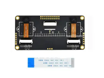 Maix Binocular Camera ,Dual OV2640, 2MP Pixels, Compatible with Maix AIoT series,suitable for AI vision applications
Maix Binocular Camera ,Dual OV2640, 2MP Pixels, Compatible with Maix AIoT series,suitable for AI vision applications