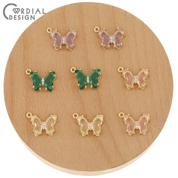Cordial Design 50Pcs 13*18MM Jewelry Accessories/Rhinestone Charms/Butterfly Shape/Hand Made/DIY Making/Pendant/Earring Findings
Cordial Design 50Pcs 13*18MM Jewelry Accessories/Rhinestone Charms/Butterfly Shape/Hand Made/DIY Making/Pendant/Earring Findings
