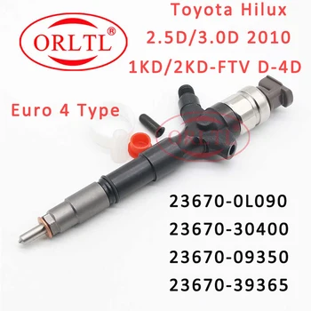 Common Rail Injector 23670-0L090 Diesel Nozzle 295050-0520 Auto Fuel Sprayer 295050-0180 For Toyota Hilux 3.0D 2010-1KD-FTV
Common Rail Injector 23670-0L090 Diesel Nozzle 295050-0520 Auto Fuel Sprayer 295050-0180 For Toyota Hilux 3.0D 2010-1KD-FTV