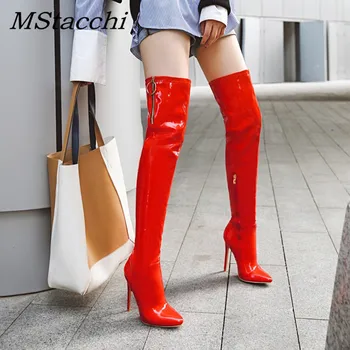 MStacchi 2020 Autumn Winter Sexy Women Thigh High Boots Ladies Pointer Toe Ove The Knee Boots Women Zipper Botas Feminina Mujer
MStacchi 2020 Autumn Winter Sexy Women Thigh High Boots Ladies Pointer Toe Ove The Knee Boots Women Zipper Botas Feminina Mujer