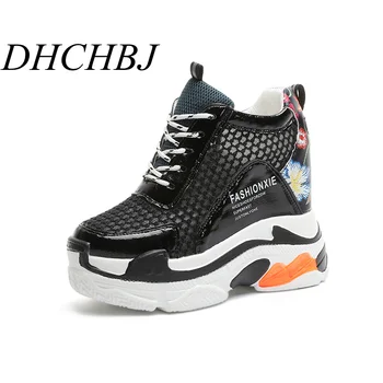 2020 New Women Platform Casual Shoes Mesh Breathable Wedge Heels Shoes 10 CM Spring Thick Sole Sneakers Woman Deportivas Mujer
2020 New Women Platform Casual Shoes Mesh Breathable Wedge Heels Shoes 10 CM Spring Thick Sole Sneakers Woman Deportivas Mujer
