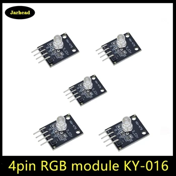 5pcs 4pin RGB Module KY-016 Three Colors 3 Color RGB LED Sensor Module for Arduino DIY Starter Kit KY016
5pcs 4pin RGB Module KY-016 Three Colors 3 Color RGB LED Sensor Module for Arduino DIY Starter Kit KY016