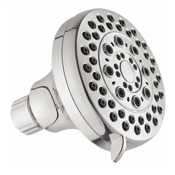 Electroplating 5-Setting Shower Head High Pressure Angle Adjustable Showerhead with Anti-Clog Jets
Electroplating 5-Setting Shower Head High Pressure Angle Adjustable Showerhead with Anti-Clog Jets