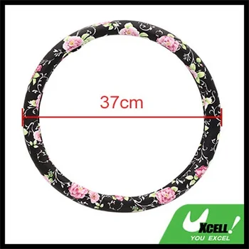 X Autohaux 37-38CM Flower Pattern Anti-skid Steering Wheel Cover Protector for Vehicle Car Auto Steering Wheel Cap 
X Autohaux 37-38CM Flower Pattern Anti-skid Steering Wheel Cover Protector for Vehicle Car Auto Steering Wheel Cap
