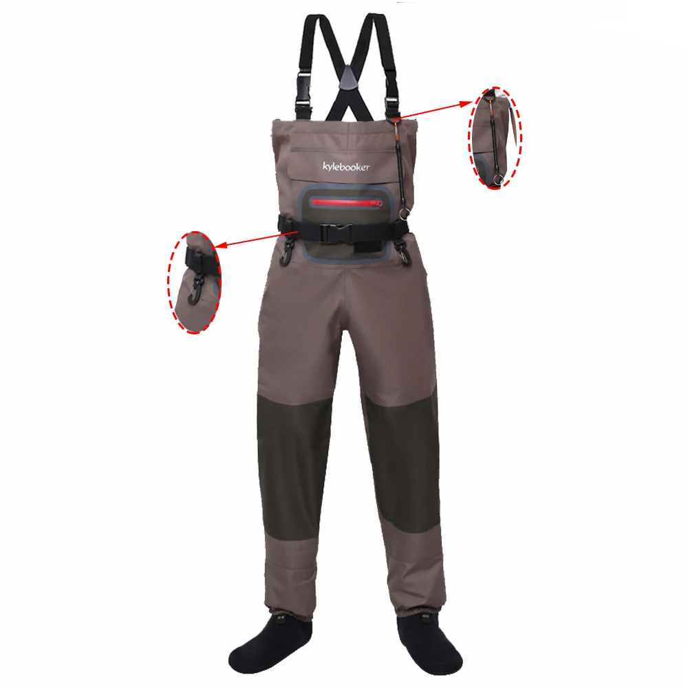Fly Fishing Waders Duck Hunting Stockingfoot Chest Wader Outdoor Breathable Wading Pants
Fly Fishing Waders Duck Hunting Stockingfoot Chest Wader Outdoor Breathable Wading Pants