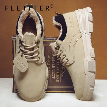 Men Winter Sneakers with Plush Warm Casual Shoes Waterproof Winter boots Shoes for Men Lace-up Anti-skid Mens Trainers Fletiter
Men Winter Sneakers with Plush Warm Casual Shoes Waterproof Winter boots Shoes for Men Lace-up Anti-skid Mens Trainers Fletiter