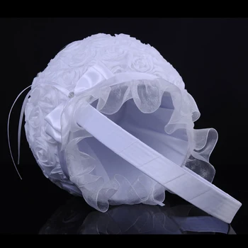 Flower Girl Basket White Rose Bowknot Wedding Party Decor Candy Gift Storage For Holding Flowers Or Rose Petals
Flower Girl Basket White Rose Bowknot Wedding Party Decor Candy Gift Storage For Holding Flowers Or Rose Petals