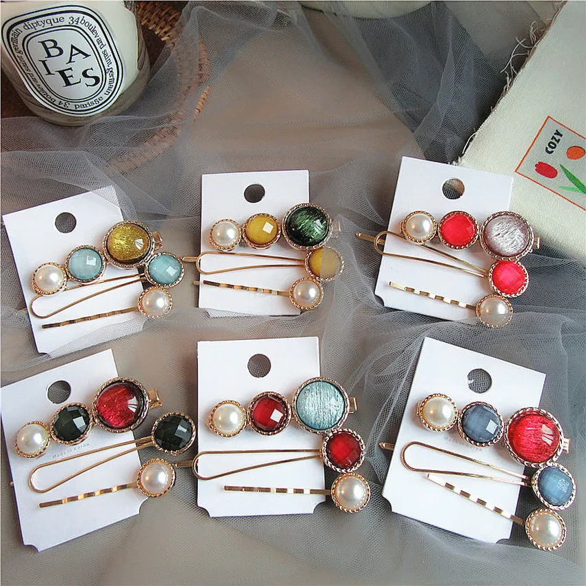 3 Pcs Japanese Fashion Vintage Colorful Macarons Imitation Pearl Hairpins Girl Women Temperament Hair Clip Hair Accessories
3 Pcs Japanese Fashion Vintage Colorful Macarons Imitation Pearl Hairpins Girl Women Temperament Hair Clip Hair Accessories