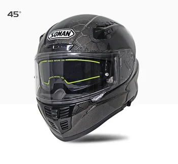 Dot Bluetooth Motorcycle Helmet casco capacete moto For Soman SM-X7 Motorbike Helmets Full Face Snake Pattern Carbon Fiber
Dot Bluetooth Motorcycle Helmet casco capacete moto For Soman SM-X7 Motorbike Helmets Full Face Snake Pattern Carbon Fiber
