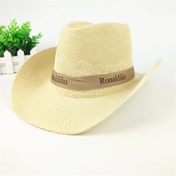 Summer Man Straw West Cowboy Hat Formal Sandy Beach Sun Hat Male Sunscreen Straw Plaited Article Hat Woman
Summer Man Straw West Cowboy Hat Formal Sandy Beach Sun Hat Male Sunscreen Straw Plaited Article Hat Woman