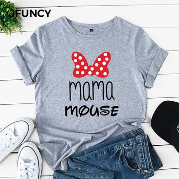 JFUNCY Mama Mouse Harajuku Graphic Mom T-shirts Plus Size Summer Loose Casual Women Tshirts 100% Cotton Shirts Female Tee Tops 
JFUNCY Mama Mouse Harajuku Graphic Mom T-shirts Plus Size Summer Loose Casual Women Tshirts 100% Cotton Shirts Female Tee Tops