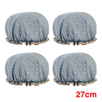 4pcs Women Shower Cap Bonnet Double Layer Home Bath Accessories Elastic Reusable Bathroom PEVA Adults Cute Cat Printed Cartoon
4pcs Women Shower Cap Bonnet Double Layer Home Bath Accessories Elastic Reusable Bathroom PEVA Adults Cute Cat Printed Cartoon