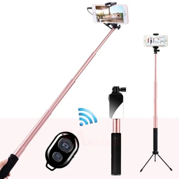 Handheld Tripod Wired Mini Selfie Stick Monopod for IPhone 6s 5 Samsung Huawei Xiaomi Bluetooth Remote Palo Tripod IY388
Handheld Tripod Wired Mini Selfie Stick Monopod for IPhone 6s 5 Samsung Huawei Xiaomi Bluetooth Remote Palo Tripod IY388