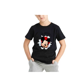 Children's t-shirt boys and girls summer hole Mickey print baby short-sleeved t-shirt children's boy t-shirt boy clothing
Children's t-shirt boys and girls summer hole Mickey print baby short-sleeved t-shirt children's boy t-shirt boy clothing
