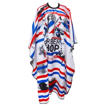 Waterproof Hairdressing Cape Striped Hair Cutting Apron Cloak Hair Treatments Gown for Barber Shop Home 
Waterproof Hairdressing Cape Striped Hair Cutting Apron Cloak Hair Treatments Gown for Barber Shop Home