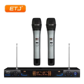 Wireless Microphone 2 Channels Anti Howling Anti-Jamming Personal Use Karaoke Handheld Transmitter Headset Mic VHF U-211
Wireless Microphone 2 Channels Anti Howling Anti-Jamming Personal Use Karaoke Handheld Transmitter Headset Mic VHF U-211