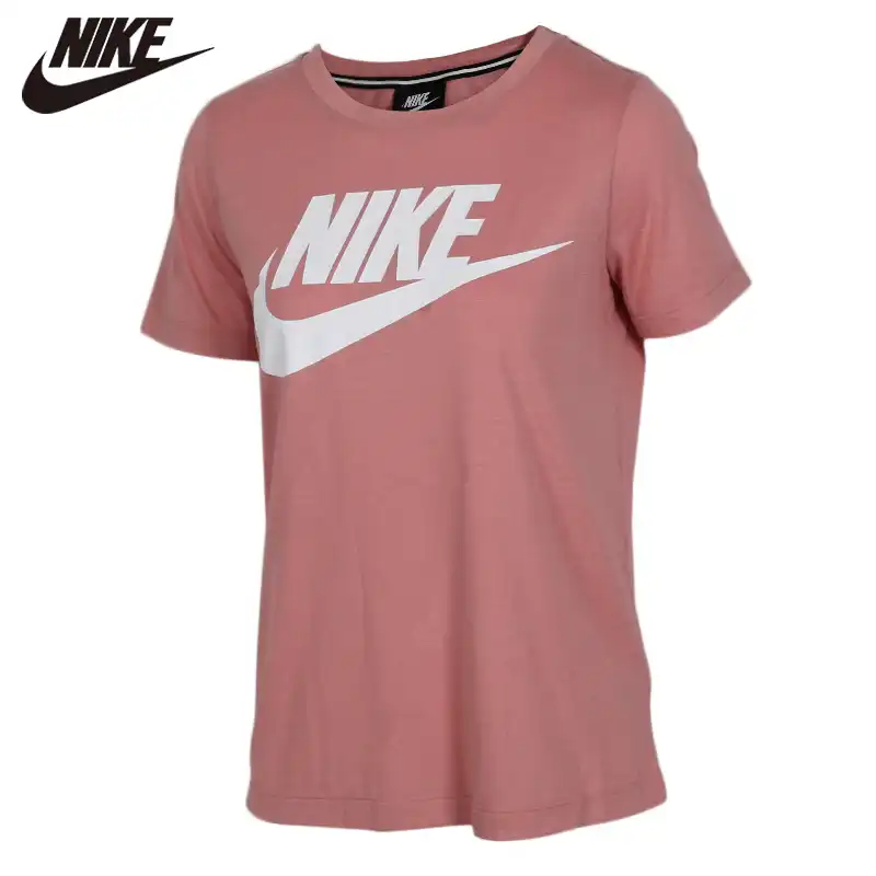 Nike ropa deportiva Original para mujer, camiseta Essential de manga corta,  diseño de camuflaje, ropa suave, actividad con descuento|Camisetas para  correr| - AliExpress