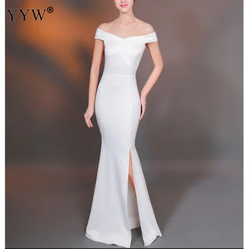 Cotton Off Shoulder Evening Dress Girls Wedding Party Dress Prom Gown Dubai Long Zipper Bridal Dresses slit Robe De Soiree
Cotton Off Shoulder Evening Dress Girls Wedding Party Dress Prom Gown Dubai Long Zipper Bridal Dresses slit Robe De Soiree