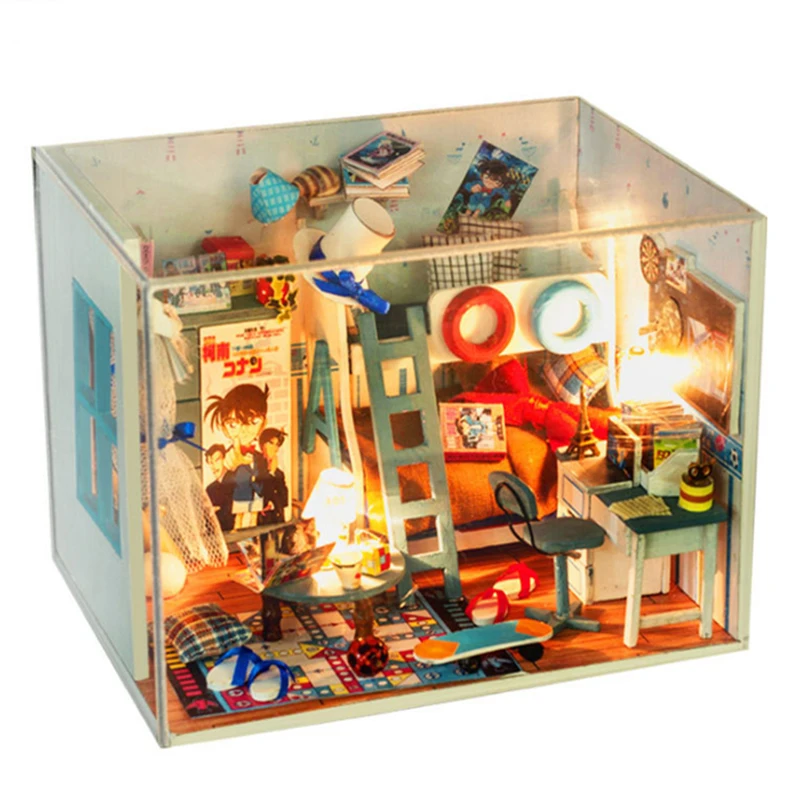 Kids Christmas/Birthday Gift DIY Wooden Doll House Toys Dollhouse Miniature Box Kit Handcraft Dollhou Q29se
Kids Christmas/Birthday Gift DIY Wooden Doll House Toys Dollhouse Miniature Box Kit Handcraft Dollhou Q29se