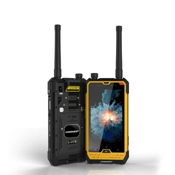 

CONQUEST S1 NFC IP68 shockproof mobile phone OTG Walkie Talkie MTK6753 octa core 3GB + 32GB Android 6.0 4G Rugged Smartphone